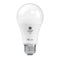 GE Reveal HD+ A19 E26 (Medium) LED Bulb Pure Clean Light 60 Watt Equivalence 1 pk