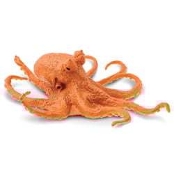 Safari Ltd. Wild Safari Octopus Toy Orange