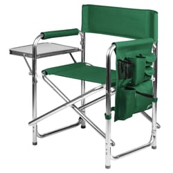 Picnic Time Oniva Green Folding Chair