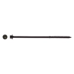 Big Timber No. 17 Ga. X 5 in. L Hex Drive Hex Washer Head Standard Timber Screws