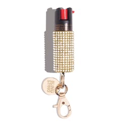 Blingsting Gold Plastic Pepper Spray