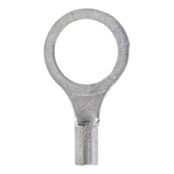 Jandorf 16-14 Ga. Uninsulated Wire Terminal Ring Silver 5 pk