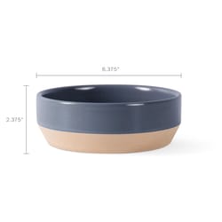 Pet Shop by Fringe Studio Navy Celestial Ceramic Medium Pet Bowl