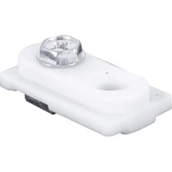 Ace 1-7/16 in. L Plastic Coated White Nylon Bracket 2 pc