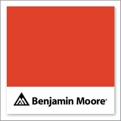 Benjamin Moore Orange 2011-10