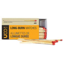 UCO Long Burn Brown Match Box 3.75 in. L 50 ct