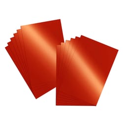 Bazic Products 22 in. W X 28 in. L Metallic Red Poster Board
