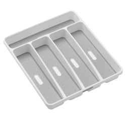 Madesmart 1.9 in. H X 11.4 in. W X 12.9 in. D Plastic Silverware Tray