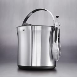 OXO SteeL 128 oz Silver Stainless Steel Ice Bucket