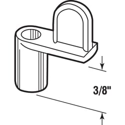 Prime-Line Mill Silver Die Cast Screen Clip For 3/8 inch 12 pk