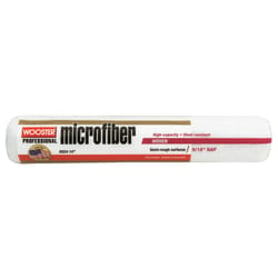 Wooster Microfiber 14 in. W X 9/16 in. Paint Roller Cover 1 pk