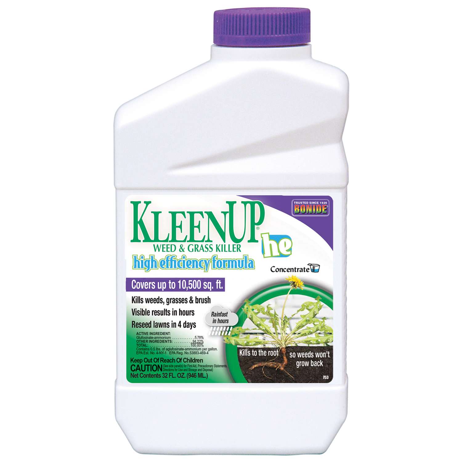 Bonide KleenUp Grass & Weed Killer Concentrate 32 oz Ace Hardware