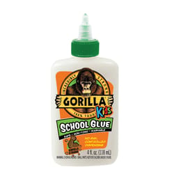 Gorilla Kids High Strength Washable Clear School Glue 4 oz