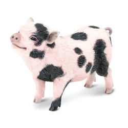 Safari Ltd. Incredible Creatures Pot-Bellied Pig Toy Black/White