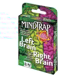 Outset Media MindTrap Left Brain Right Brain Card Game