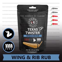 Casa M Spice Co Texas Twister Wing and Rib Bar-B-Q Rub/Seasoning 5.75 oz