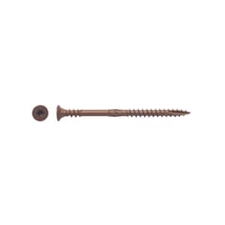 Big Timber No. 10 X 3-1/8 in. L Star Brown Exterior Wood Screw 5.64 lb 350 pk