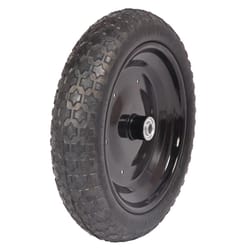 Marathon Universal Fit 8 in. D X 14.5 in. D 300 lb. cap. Centered Wheelbarrow Tire Polyurethane 1 pk