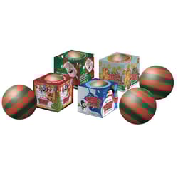Playmaker Toys Itty Bitty Holiday Dough Balls Green/Red