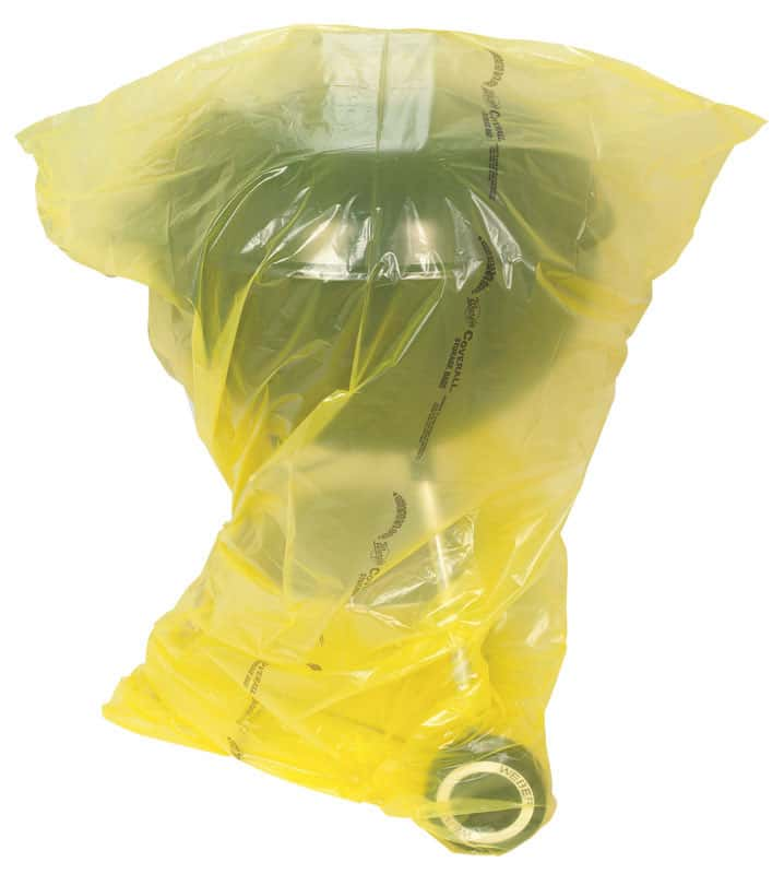 Coverall storage clearance bags