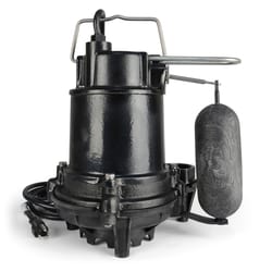 ECO-FLO 1/2 HP 5100 gph Cast Iron Vertical Float Switch AC Submersible Sump Pump