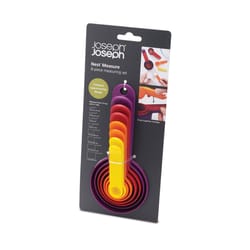 Joseph Joseph 1/4, 1/3, 1/2 and 1 ABS Multicolored Measuring Spoon and Cup Set