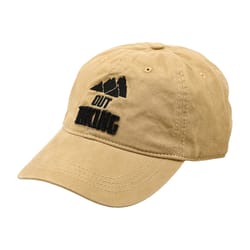 Pavilion Man Out Out Hiking Baseball Cap Tan One Size Fits Most