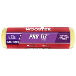 Wooster Pro Tiz Foam 7 in. W X 3/16 in. Regular Paint Roller Cover 1 pk