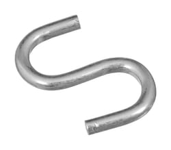 National Hardware Zinc-Plated Steel S-Hook 20 lb. cap. 1 pk