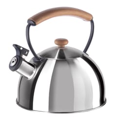 OGGI Silver Whistling Stainless Steel 85 oz Tea Kettle