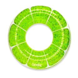 CocoNut Float Vinyl Inflatable Lime Green Glitter Pool Float