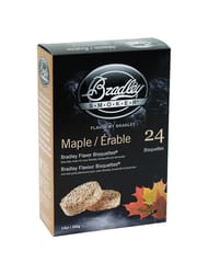 Bradley Smoker Maple All Natural Wood Bisquettes 24 pk