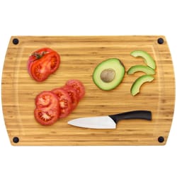 Totally Bamboo GreenLite 19 in. L X 12 in. W X 0.38 in. Bamboo Carving Board