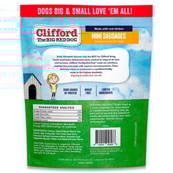 Clifford the Big Red Dog Chewy Beef Grain Free Sausage Treat For Dogs 6 oz 1 pk
