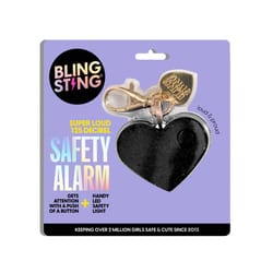 Blingsting Ahh!-Larm Black Plastic Personal Security Alarm