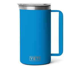 YETI 64 oz Big Wave Blue Pitcher Stainless Steel