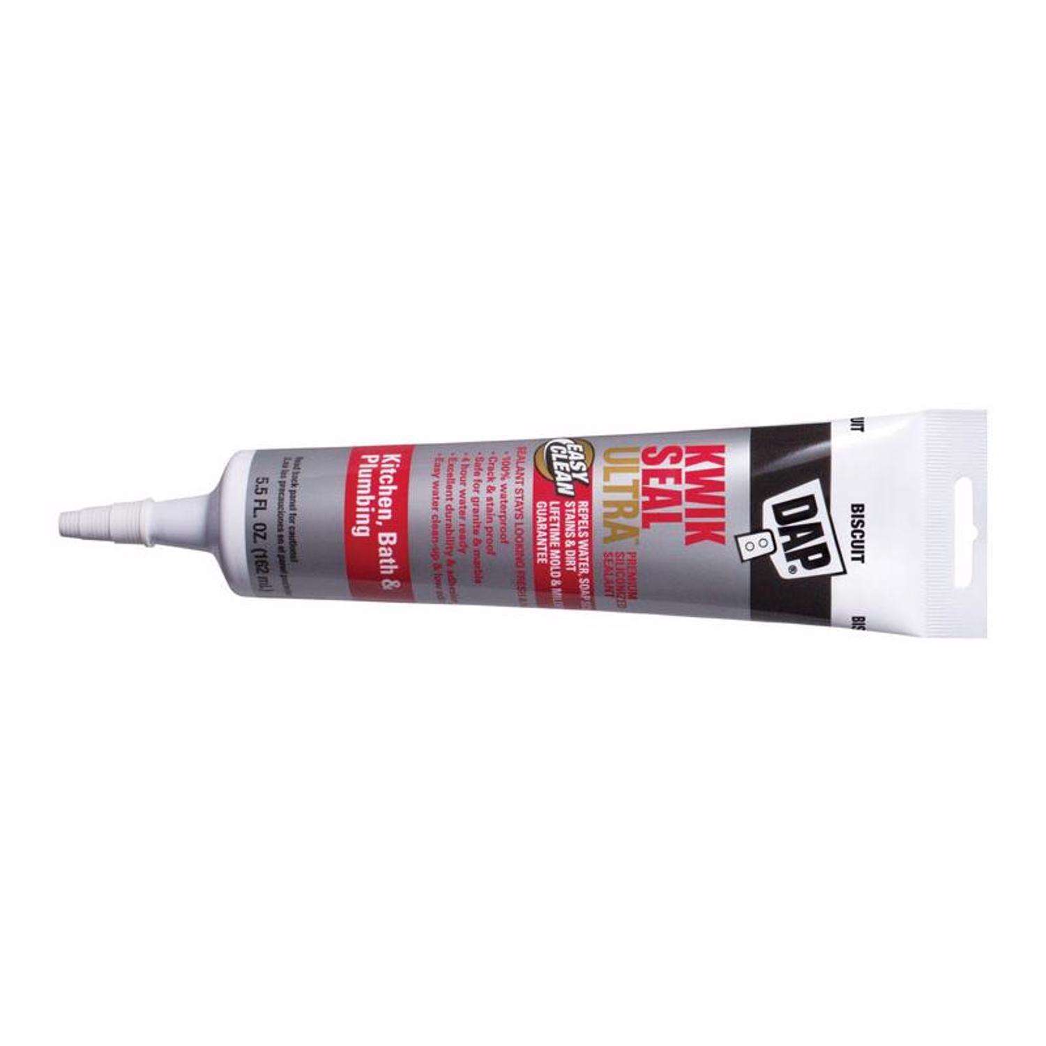 Dap Tub & Tile Caulk, Clear - 5.5 oz tube