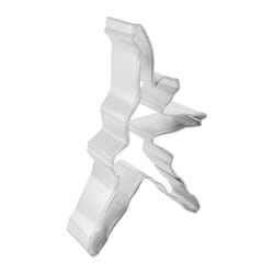 R&M International Corp International Corp 3 in. W X 5 in. L Ballerina Cookie Cutter Silver 1 pc