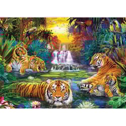 Eurographics Jan Patrik Tiger's Eden Jigsaw Puzzles Multicolored 500 pc
