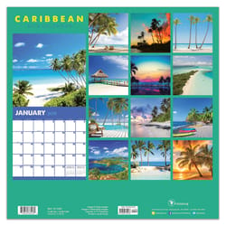 TF Publishing Caribbean Calendar Fiber/Paper Laminate 1 pk