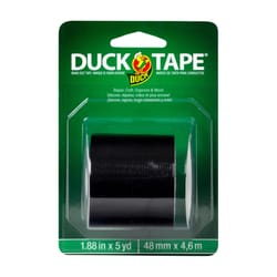 Duck 1.88 in. W X 5 yd L Black Solid Duct Tape