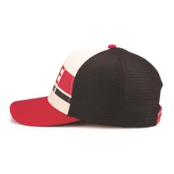 Ace Vintage Threads Headwear Logo Baseball Cap Black/Ivory/Red One Size Fits Most