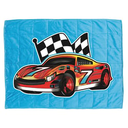 Bell + Howell Multicolored Race Car Weighted Blanket 1 pk