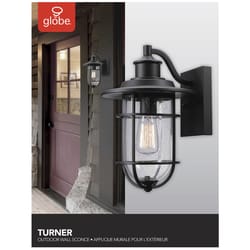 Globe Electric Turner 13.58 in. H X 8.75 in. W X 10 in. L Antique Bronze Black Downlight