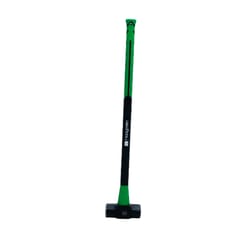 Hooyman 8 lb Steel Sledge Hammer Sledge Hammer 32 in. Fiberglass Handle