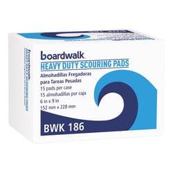 Boardwalk Heavy Duty Scouring Pad For All Purpose 9 in. L 1 pk