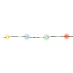 Celebrations LED Micro/5mm Multicolored 100 ct String Christmas Lights 33.33 ft.