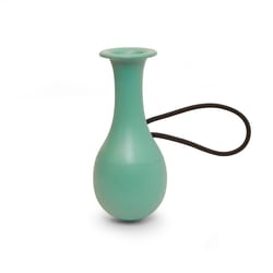 Kikkerland Fiets Plastic Bike Vase Turquoise