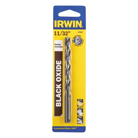 Irwin Black Oxide Hex Shank Drill Bit