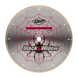 QEP Black Widow Premium Grade 10 in. D X 5/8 in. Thin Steel Diamond Saw Blade 1 pk